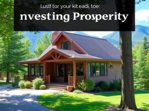 Locuință de vacanță într-un peisaj natural liniștit.