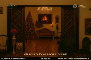 Decoratiuni de Craciun în Stilul Anilor ’30 – O Experiență Exclusivă la Eko Group Vila