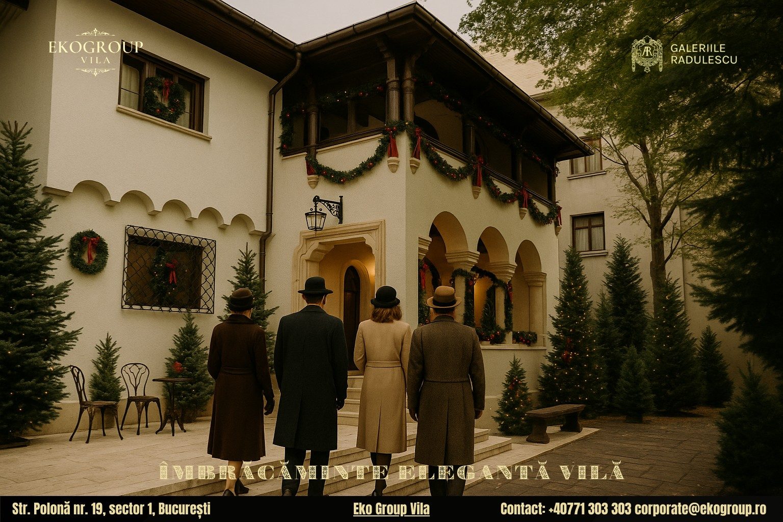 Haine de Crăciun din epoca interbelică readuse în lumina reflectoarelor prin expoziția Crăciunul anilor ’30 de la Eko Group Vila 3 Haine de Crăciun din epoca interbelică readuse în lumina reflectoarelor prin expoziția Crăciunul anilor ’30 de la Eko Group Vila